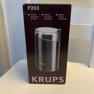 Krups One-Touch Coffee and Spice Grinder (NEW)